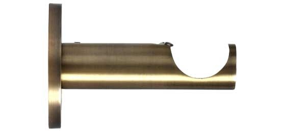 Dimensions 28mm Contemporary Brackets Antique Brass