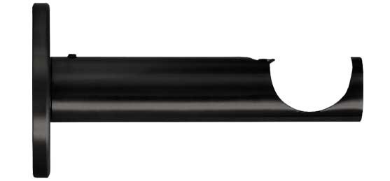 Dimensions 28mm Contemporary Brackets Black Nickel