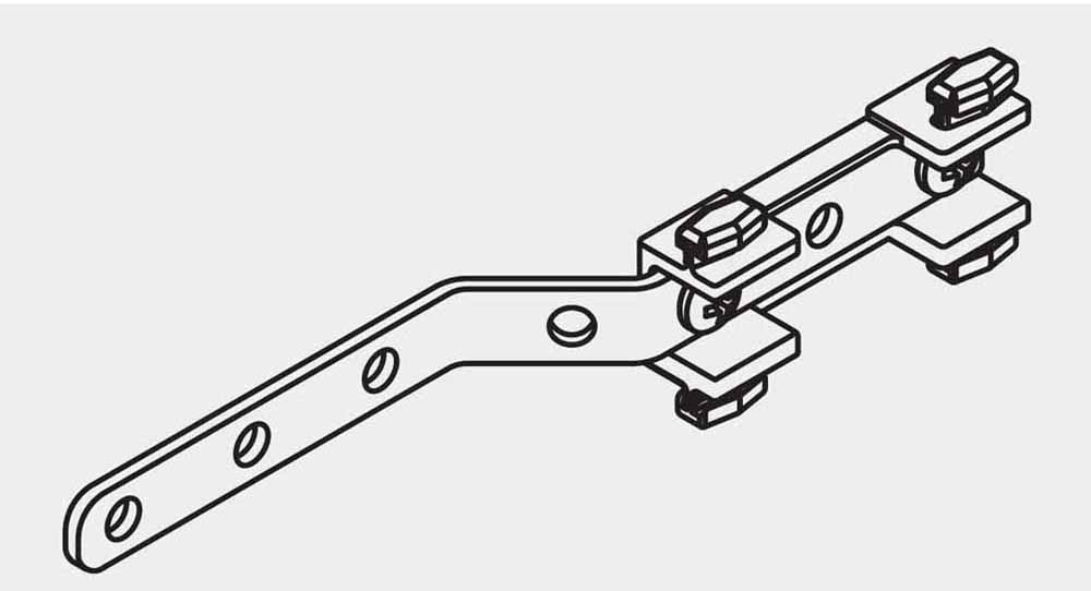 Silent Gliss 1080 Metal Overlap Arm