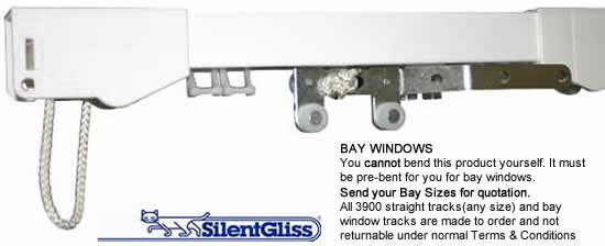Silent Gliss 3900 Cord Drawn Curtain Track