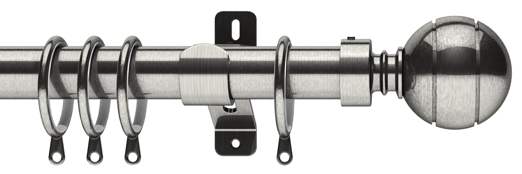 Swish 28mm Elements Lexington Satin Steel