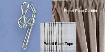 Zinc Plated Metal Curtain Hooks