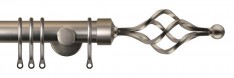Renaissance Dimensions 28mm Contemporary Brkt Titanium Long Basket