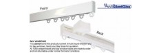 Silent Gliss 1080 White Metal Track