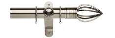 Rolls Galleria Metals 50mm Brushed Silver Caged Spear