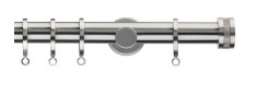 Integra 28mm Nuance Satin Nickel Textura Finial
