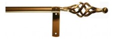 Cameron Fuller 19mm Bay Pole Cage Finial Bronze